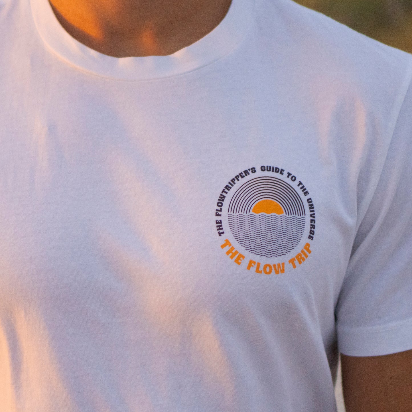Flow Waves Crew Tee
