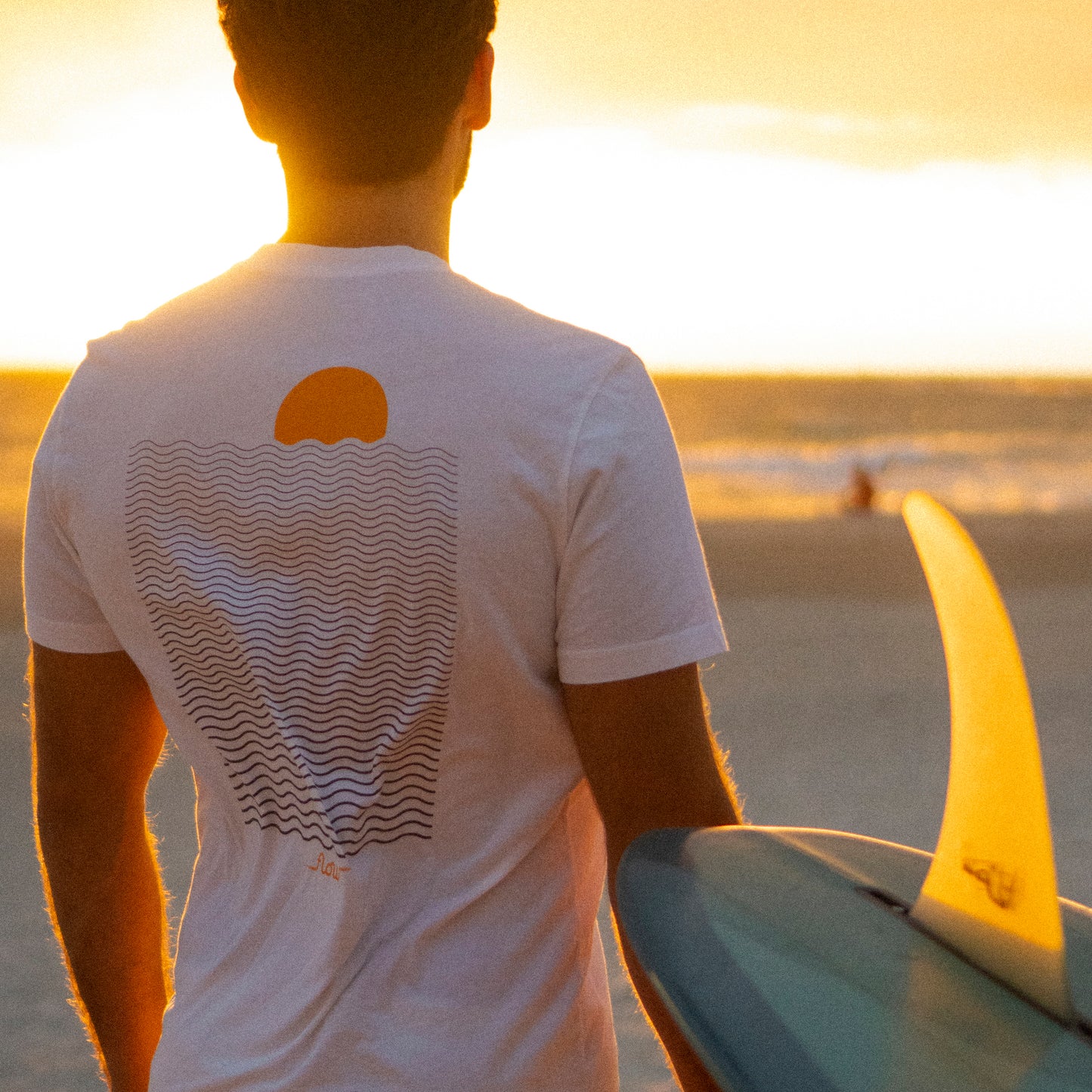 Flow Waves Crew Tee