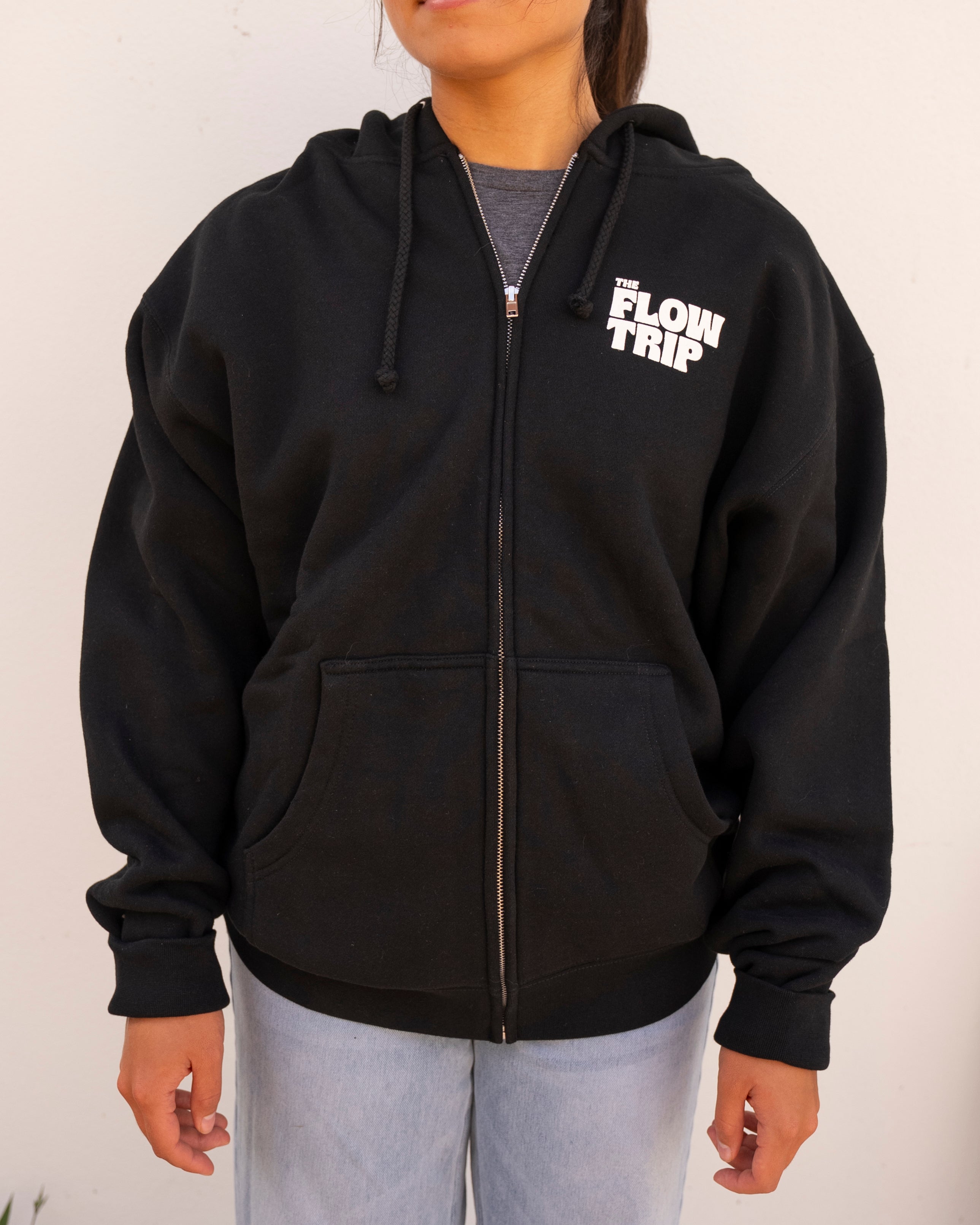 Flow Trip Zip Up Hoodie