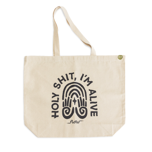 I'm Alive Canvas Tote