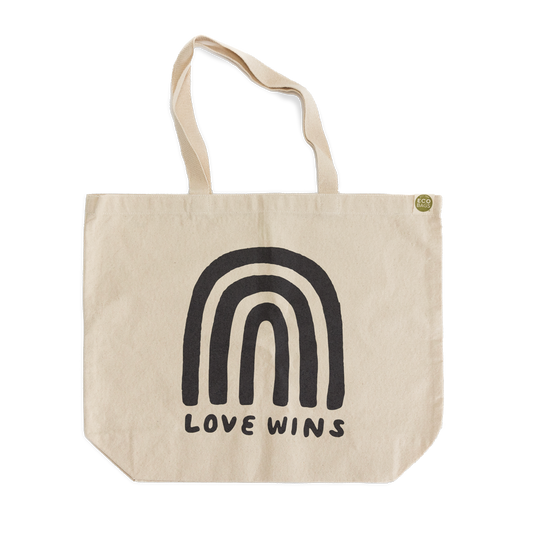 Love Wins Canvas Tote