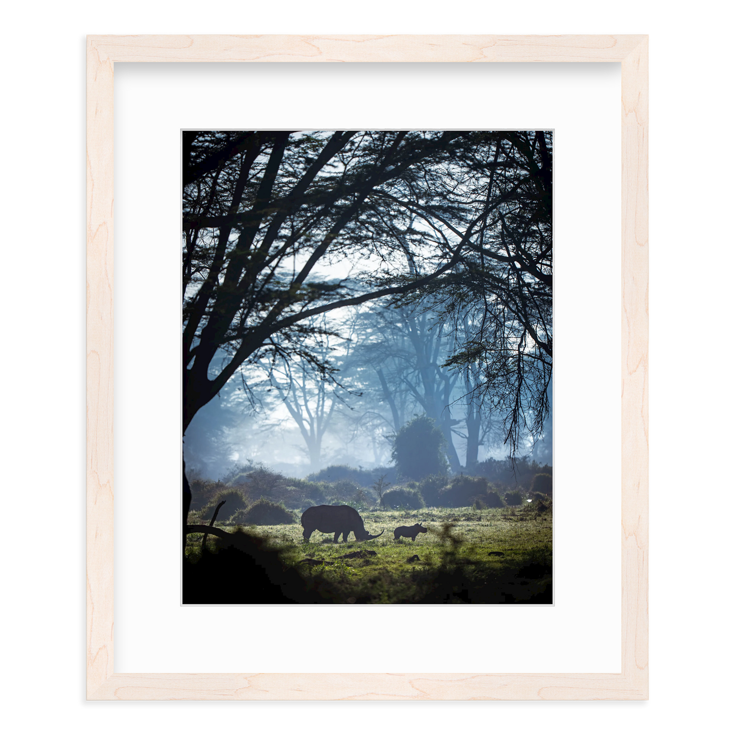 Silhouettes in the Mist by Merche Llobera