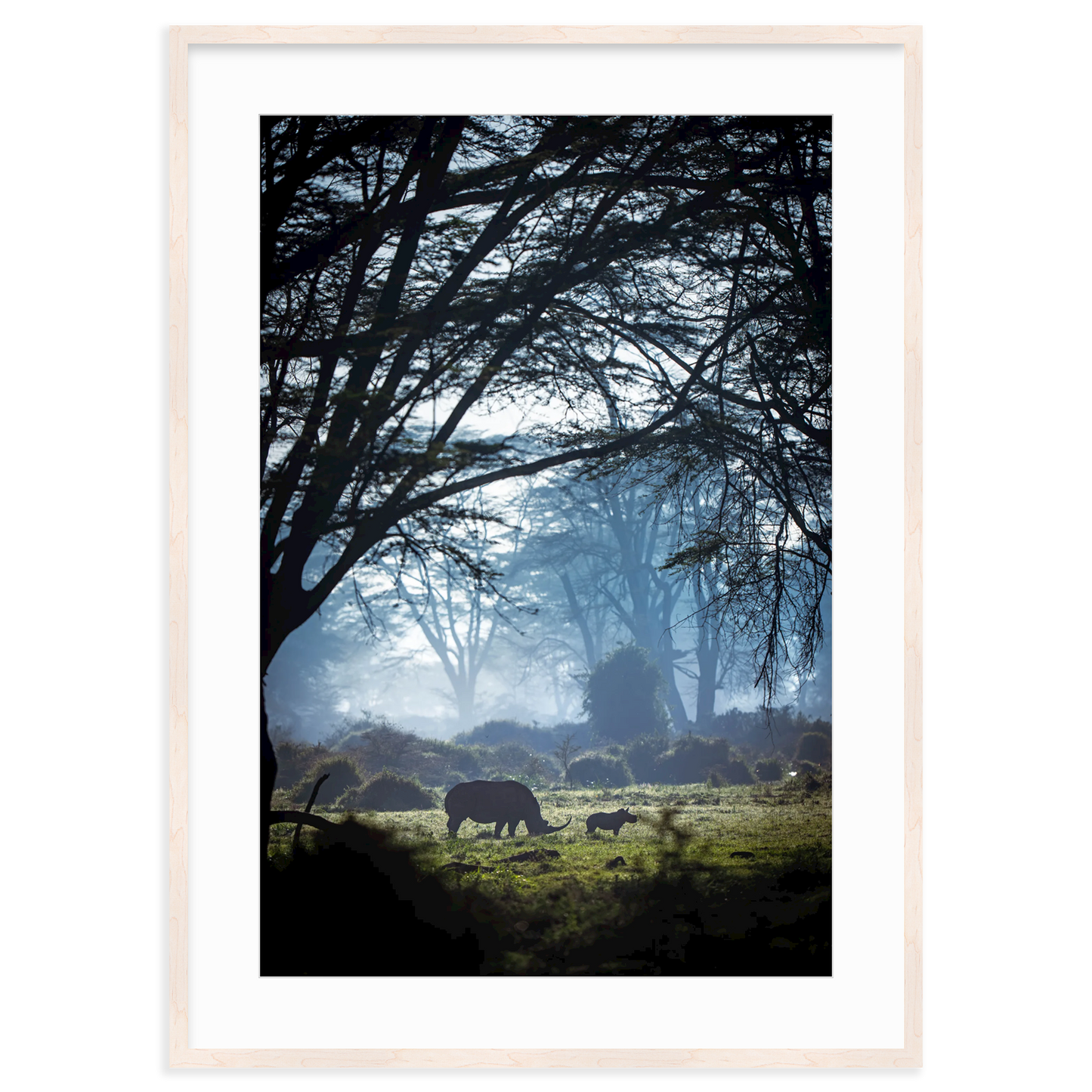 Silhouettes in the Mist by Merche Llobera
