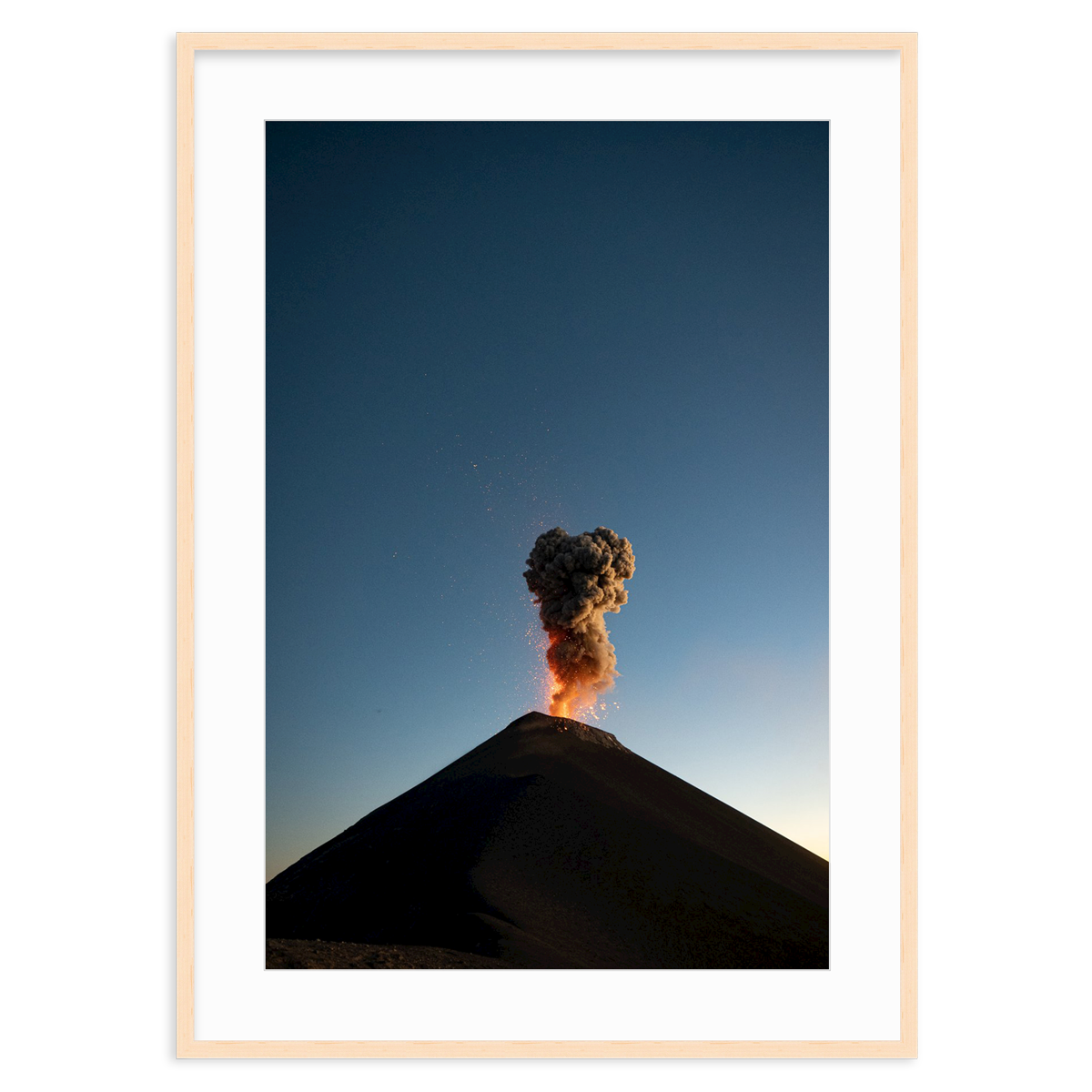 Volcan de Fuego by Luba Hristova
