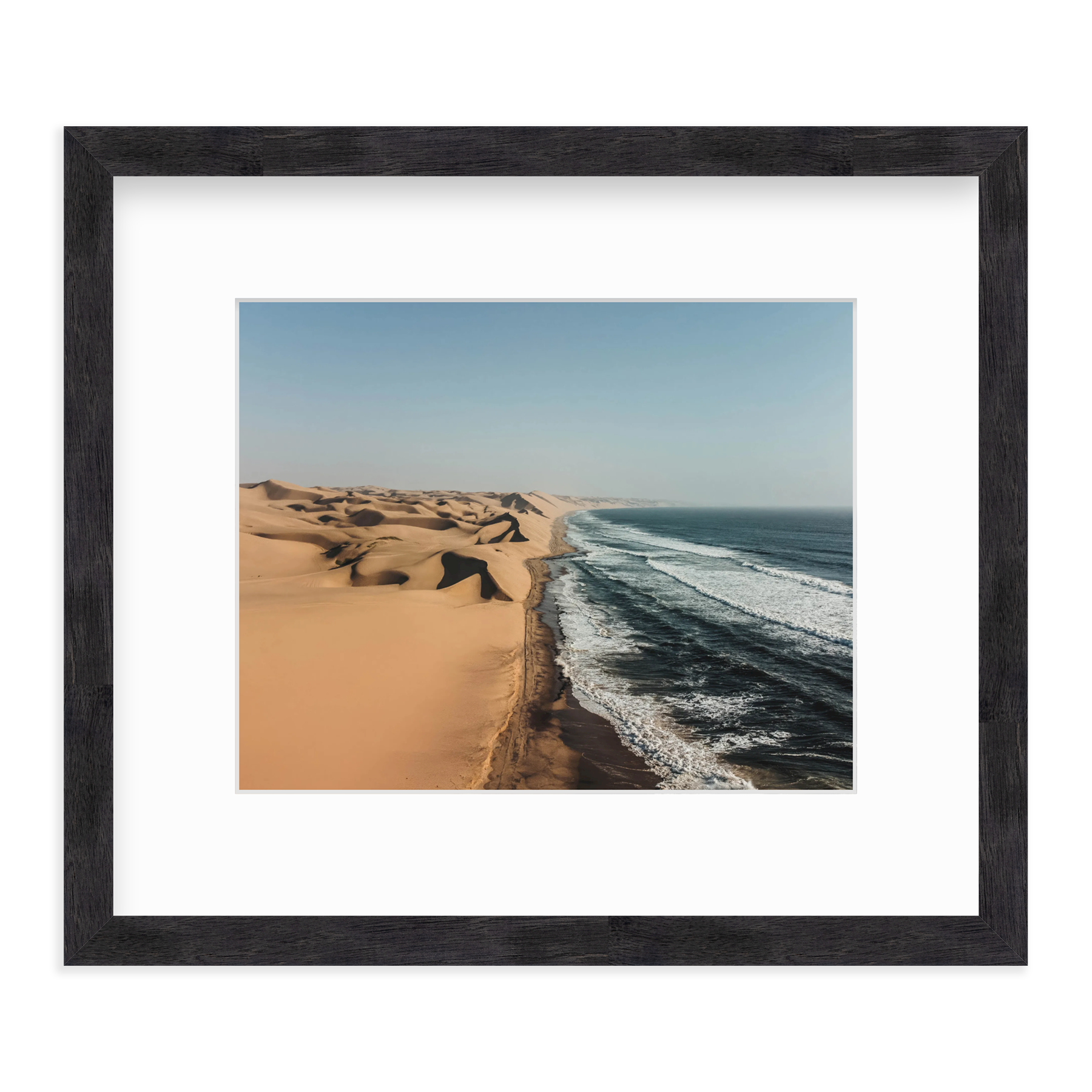 Where the Ocean Meets the Desert by Nir Himi