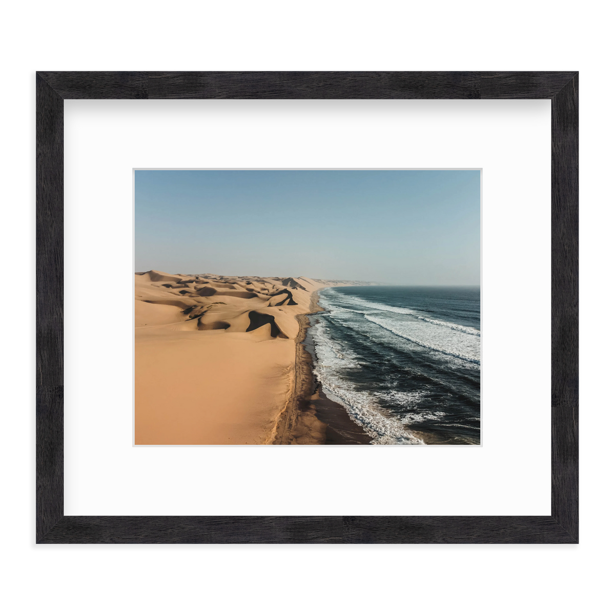 Where the Ocean Meets the Desert by Nir Himi