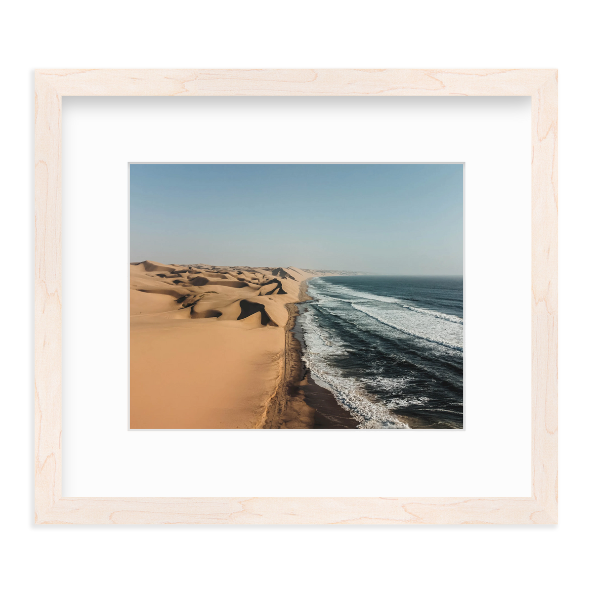 Where the Ocean Meets the Desert by Nir Himi