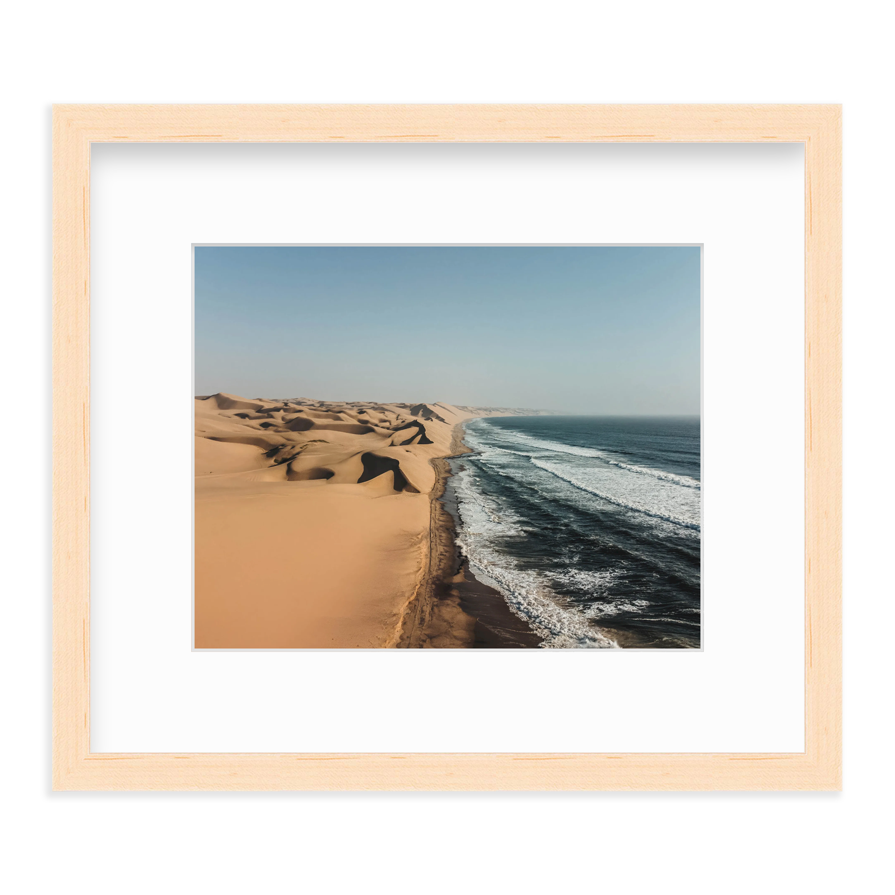 Where the Ocean Meets the Desert by Nir Himi