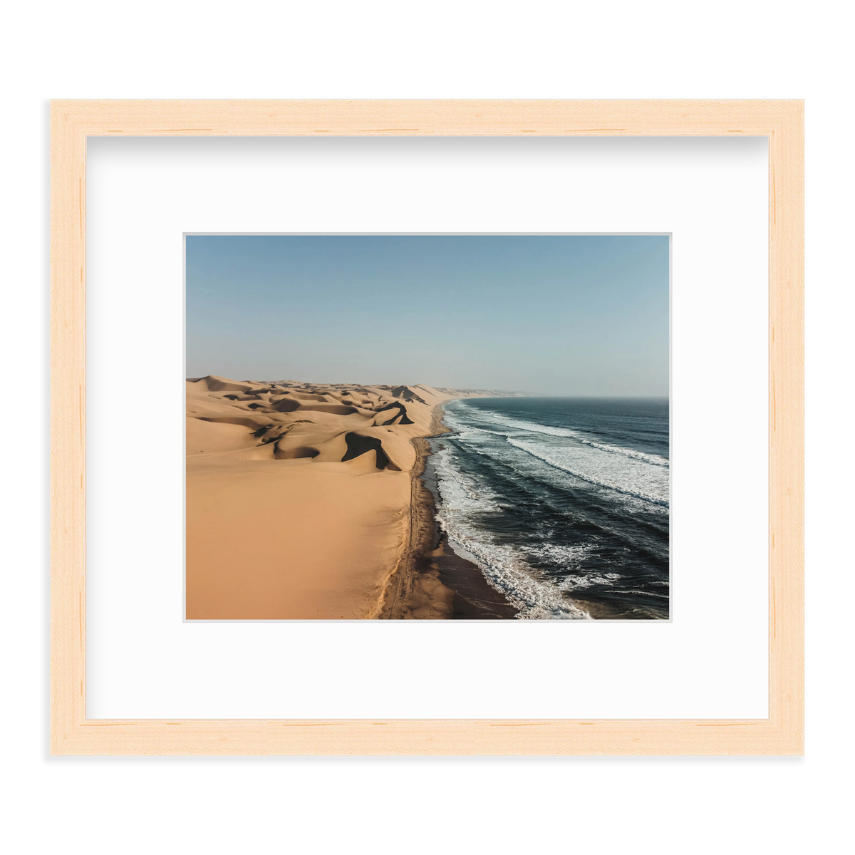 Where the Ocean Meets the Desert by Nir Himi