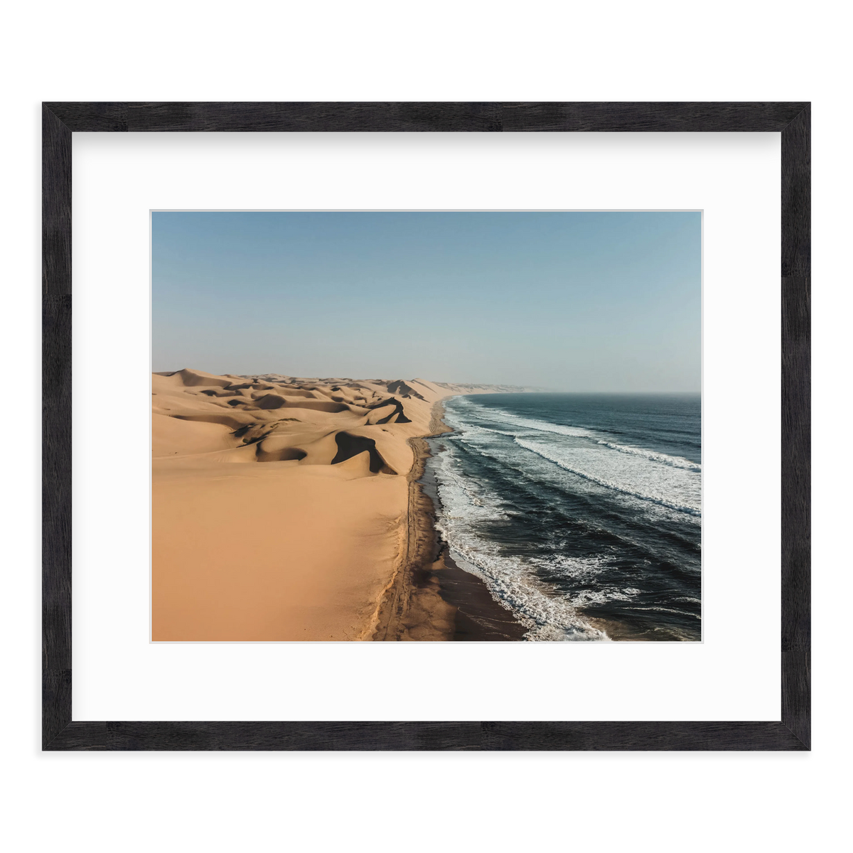 Where the Ocean Meets the Desert by Nir Himi