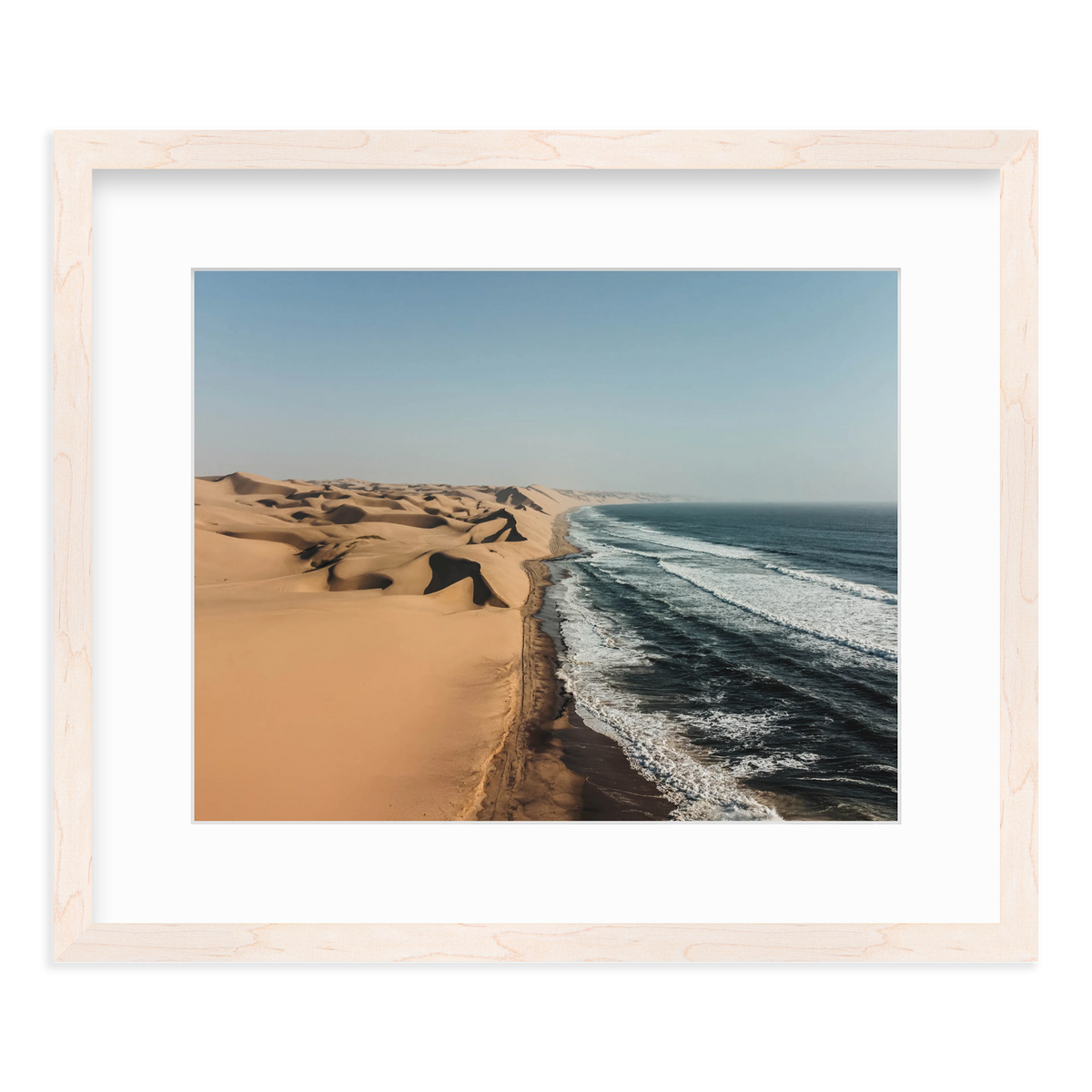 Where the Ocean Meets the Desert by Nir Himi