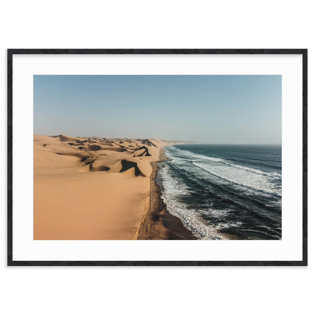 Where the Ocean Meets the Desert by Nir Himi