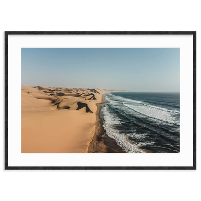 Where the Ocean Meets the Desert by Nir Himi