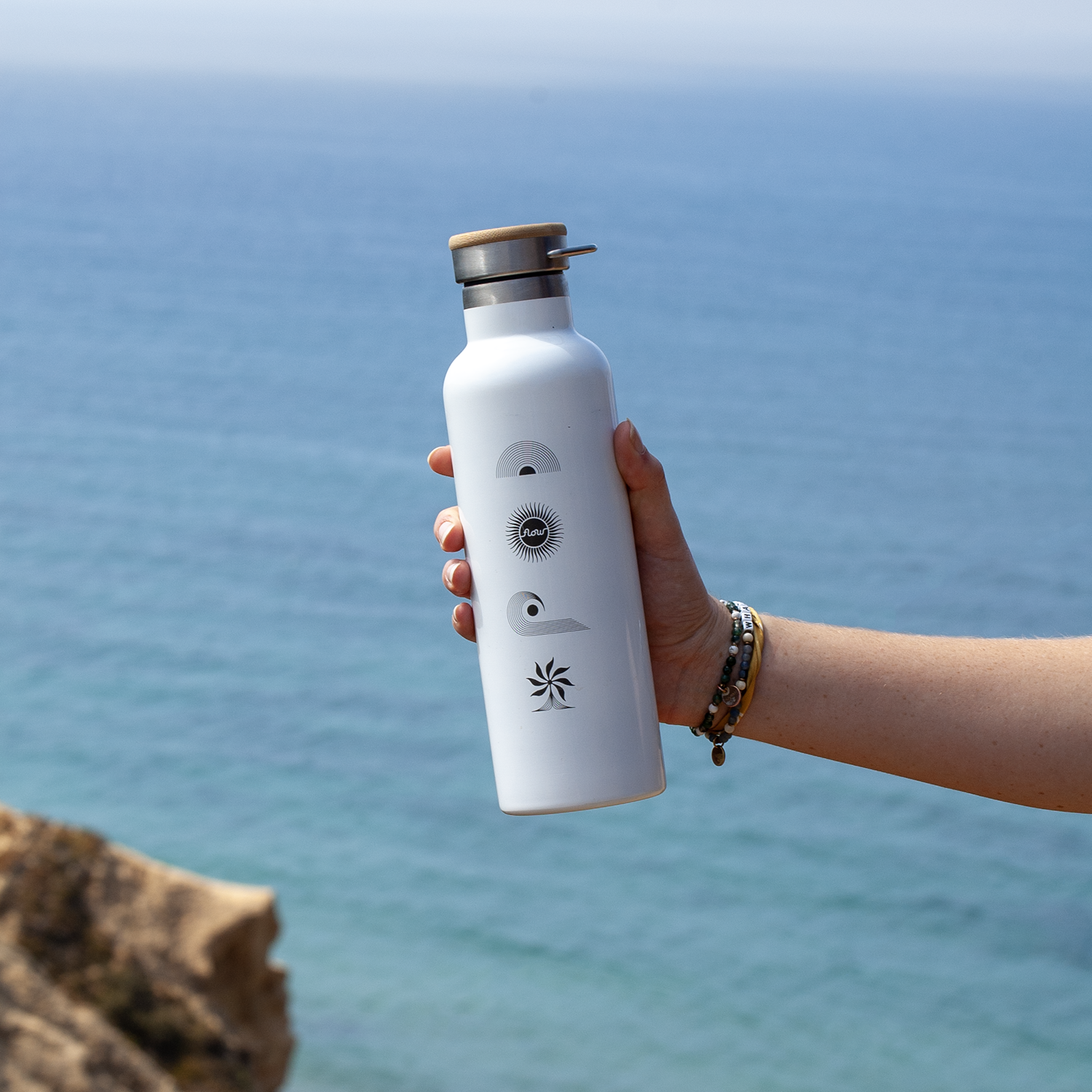 Flow Icon Water Bottle